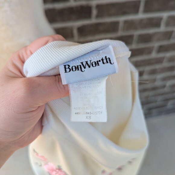 NWT Vintage Embroidered Sweatshirt - Picture 6 of 6